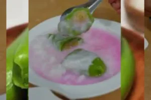 pisang ijo khas makassar