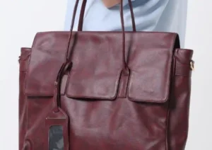 tas laptop wanita basic tote bag kantor elegan