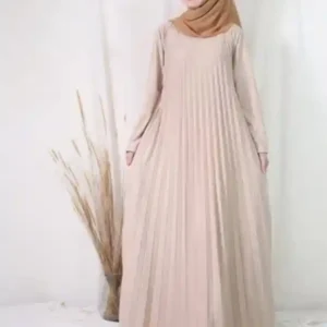 Gamis Plisket Payung