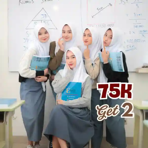 Hijab Sekolah Premium Nyaman & Rapi – Bahan Adem, Seragam Putih/Pramuka - Image 3