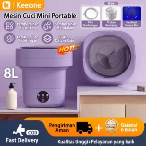 mesin cuci portable fasilitas pengering